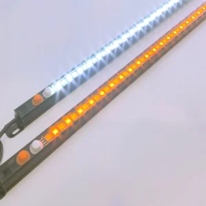 One 12V 500mm strip light Super Bright Dual-colour Led Camp Light Amber+White