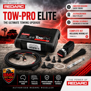 REDARC Tow-Pro Elite V3 + Universal Wiring Kit (Complete Kit)